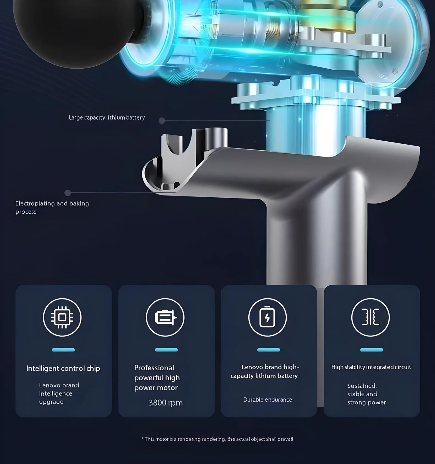 Lenovo Deep Relief Massage Gun