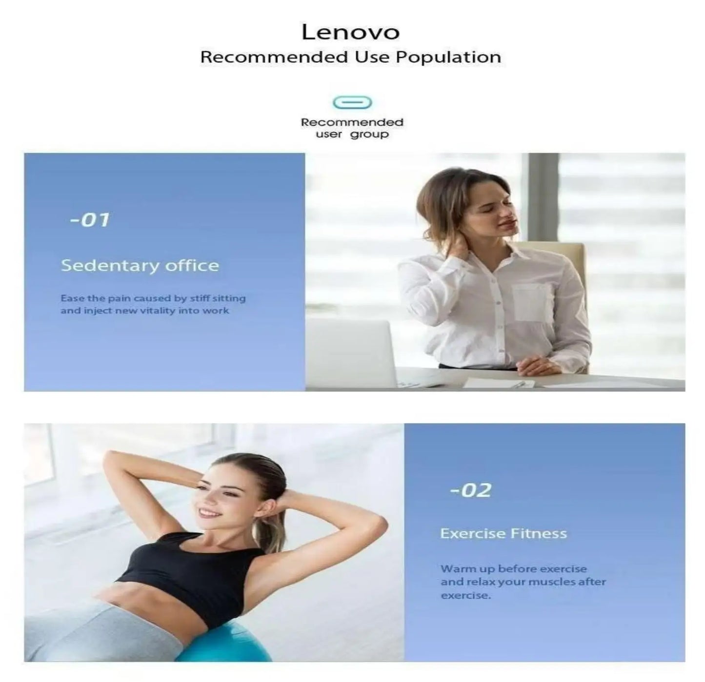 Lenovo Deep Relief Massage Gun